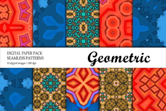Background Digital Paper Red Blue Green: A Versatile Design Resource for Creative Projects