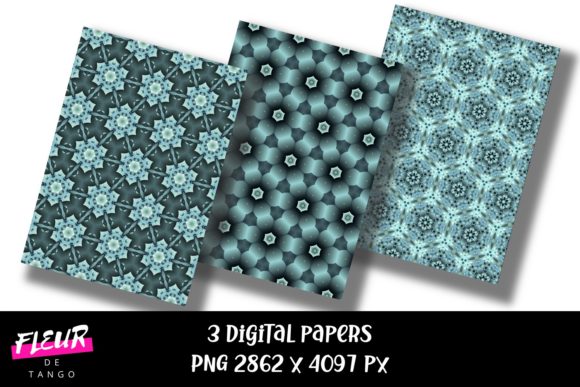 Geometric Digital Papers V.25: A Versatile Resource for Creative Projects