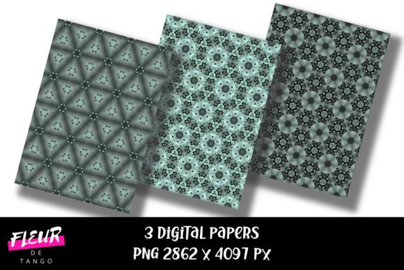 Geometric Digital Papers V.27