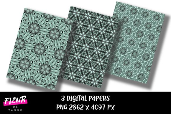 Geometric Digital Papers V.33: A Versatile Design Resource for Every Project