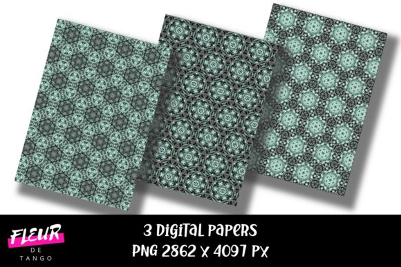 Geometric Digital Papers V.37: A Versatile Design Resource for Modern Creatives