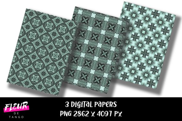 Geometric Digital Papers V.43: A Versatile Design Resource for Every Project