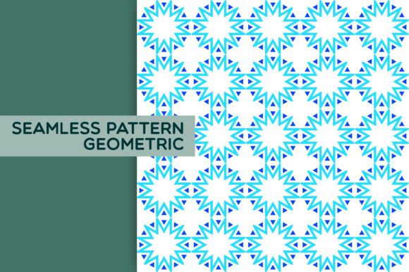 Ornament Mandala Seamless Pattern in Blue for Creative Projects