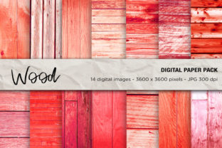 Red Wood Digital Papers: A Versatile Creative Resource