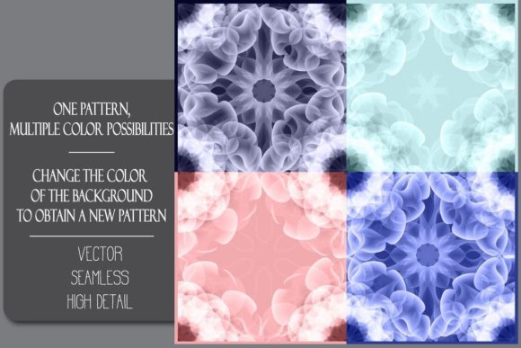 Smoke Looking Vector Pattern