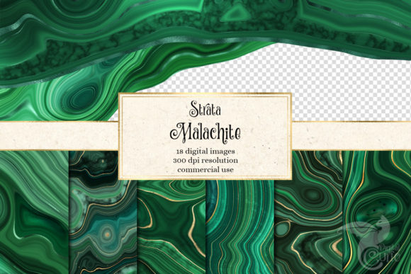 Strata Malachite Textures