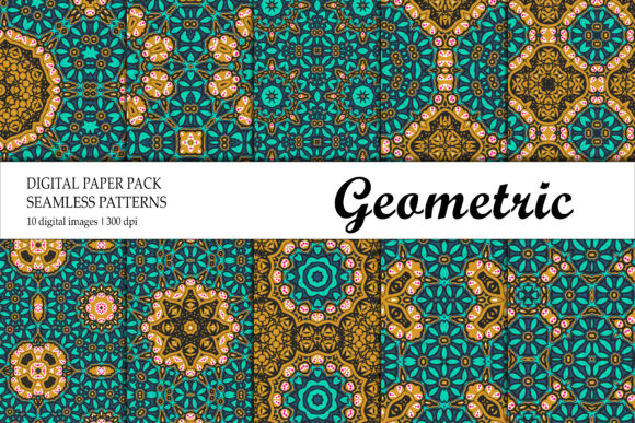 Wallpaper Geometric Green Red Dot