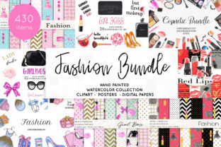 Watercolor Fashion Makeup Bundle: A Strategic Creative Resource for Modern Designers